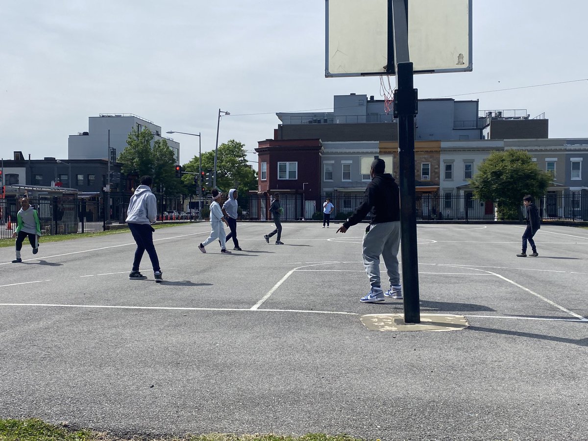 Another beautiful day, another day of community members enjoying Bruce Monroe Community Park. 

Here's an idea: DC should not destroy this park.