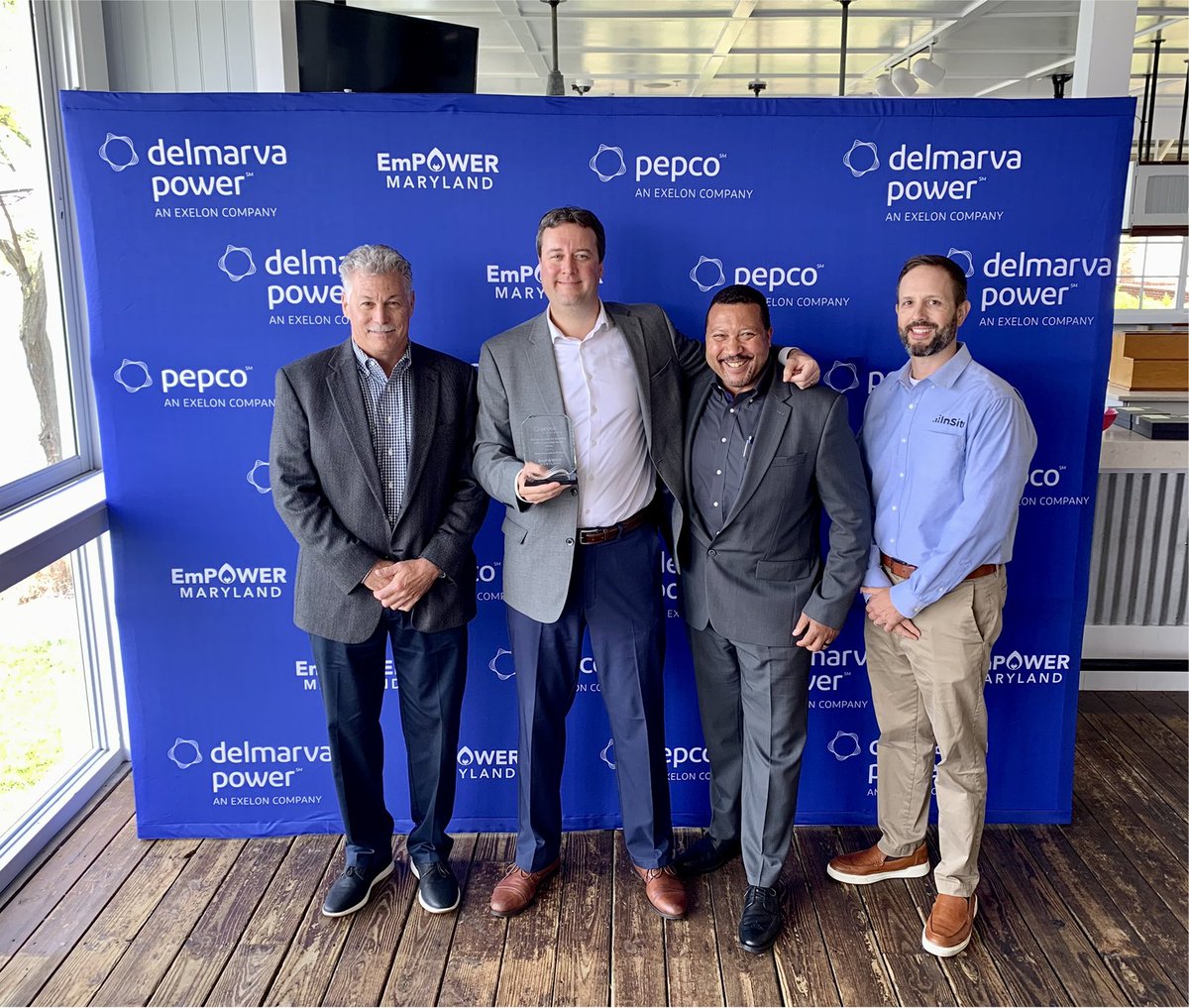 InSiteIntel's tweet photo. The InSite/ @AdventistHC Team has won the 2022 PEPCO Service Provider Award for Innovation. The 749,617 kWh is equivalent to saving 324 metric tons of carbon dioxide, or the electricity used by 63 homes in a year. https://t.co/CzuTBj7Zv6