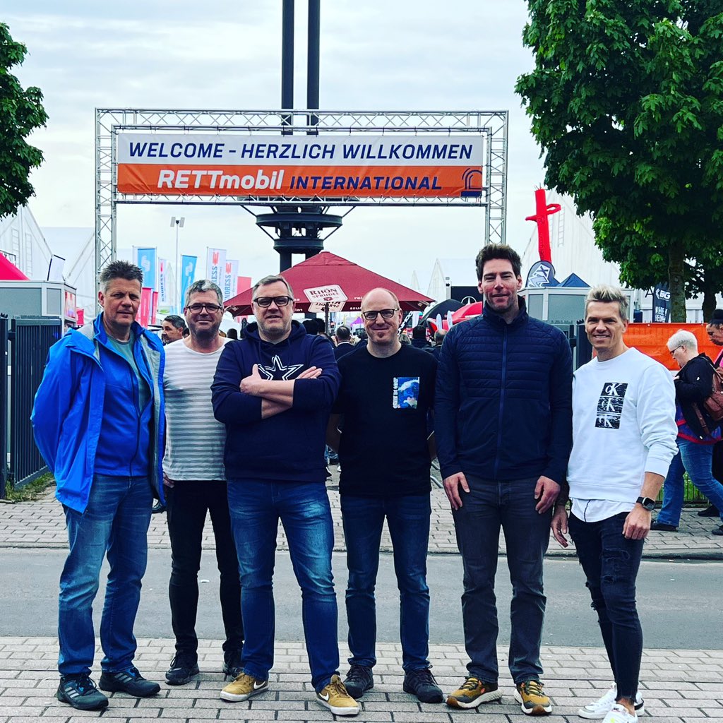 FW_Oberhausen's tweet photo. Internationale Leitmesse für Rettung und Mobilität „#RETTmobil“.
Intensiver Austausch mit #Herstellern und anderen #Rettungskräften. Informationen zur neuesten #Rettungstechnik und weiteren Innovationen, um zukünftig noch besser den #Schutz der #Bevölkerung sicherzustellen.🦾 https://t.co/Wo15AYA29x
