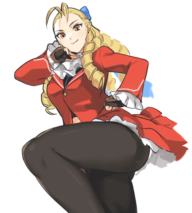 落描き。 スト6に参戦はよ #ストッキングの日 #StreetFighter