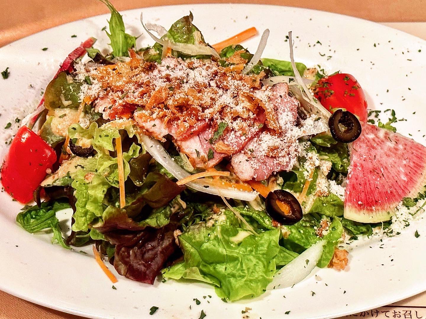 カルボナーラページ 予約でいっぱいの店 THE PREMIUM 厳選チーズのカルボナーラ