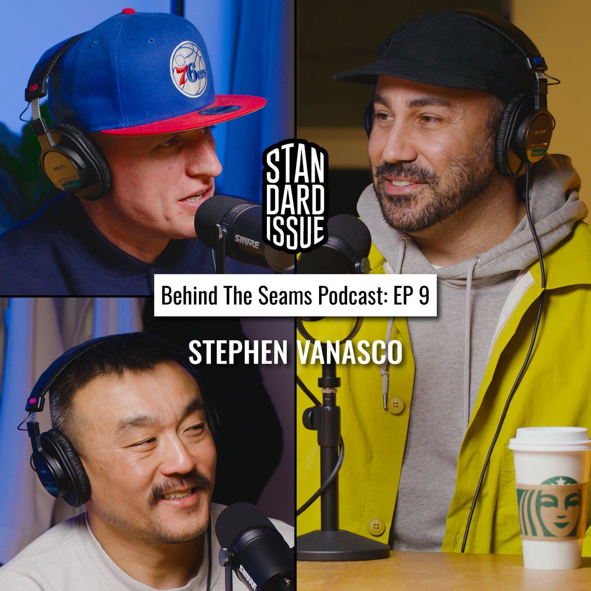 stndissuetees's tweet photo. Episode 9 Behind The Seams with @StephenVanasco out now https://t.co/4cDwba7fl4 https://t.co/FBck1AFR3G