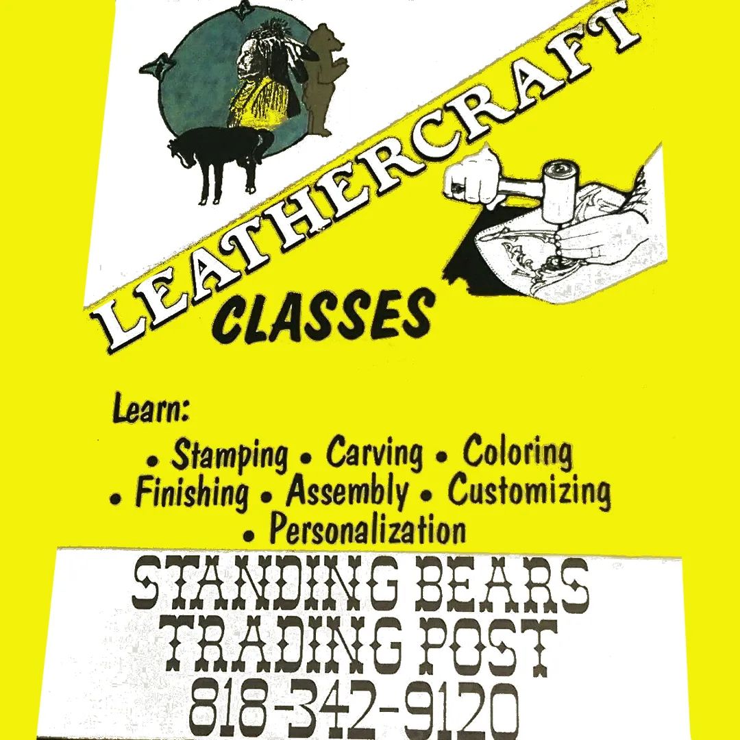 StandingBears's tweet photo. Sign Ups for the July-December 2023 rotation of Beginning Leathercraft Class start May 15th at 10AM
CALL US at 818-342-9120 or come by to sign up and learn to do Leatherwork!
#LetsTalkLeather #LearnToDoLeatherwork #LeathercraftInstruction #LeathercraftClasses https://t.co/4FOzuVGYPm