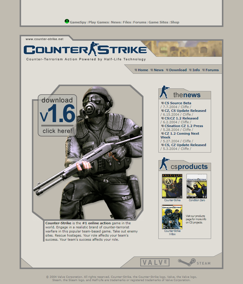 Counter-Strike Font Download