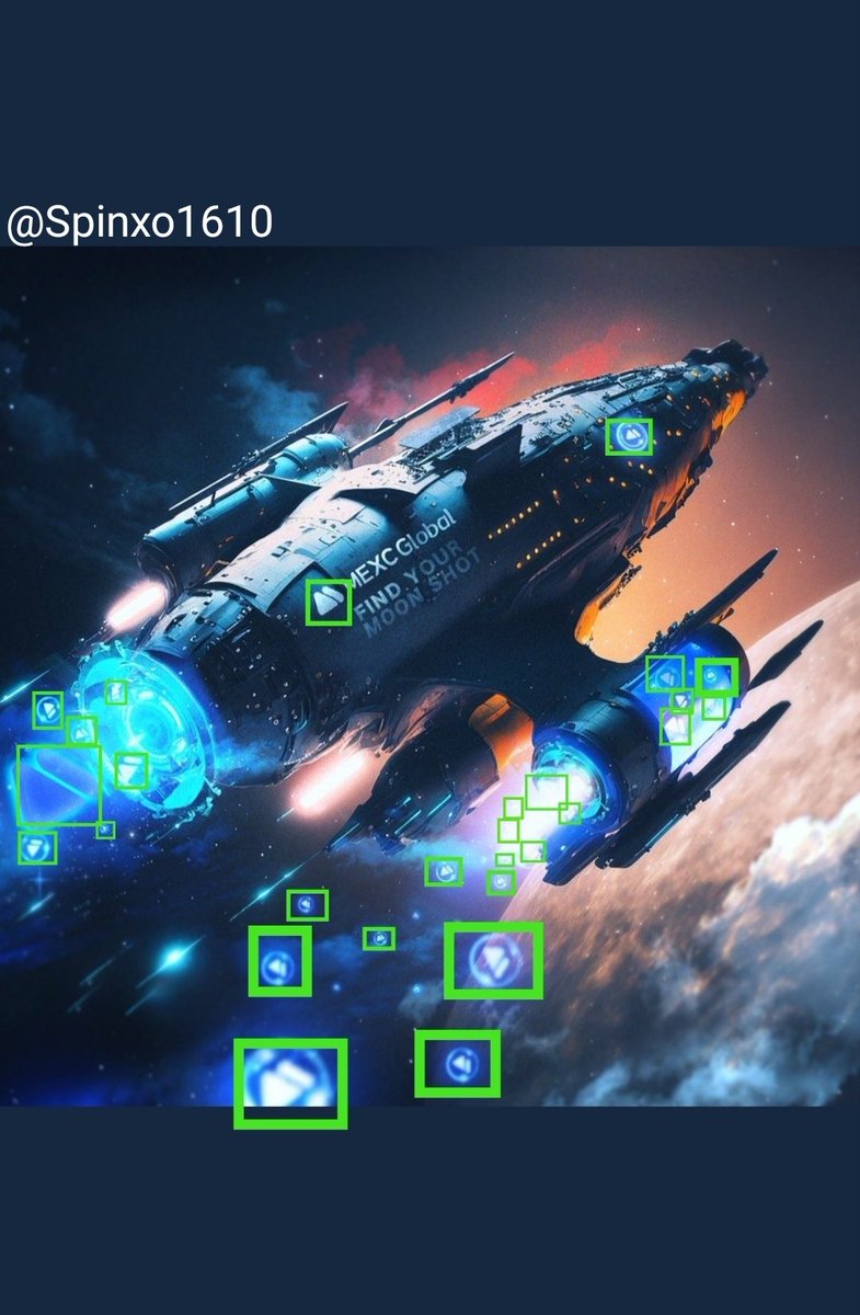 spinxo1610's tweet photo. @MEXC_Global Done Sir💓
Finger crossed 🤞
I found 28 $MX logos
Here it is🙏 https://t.co/Otu279OpKh