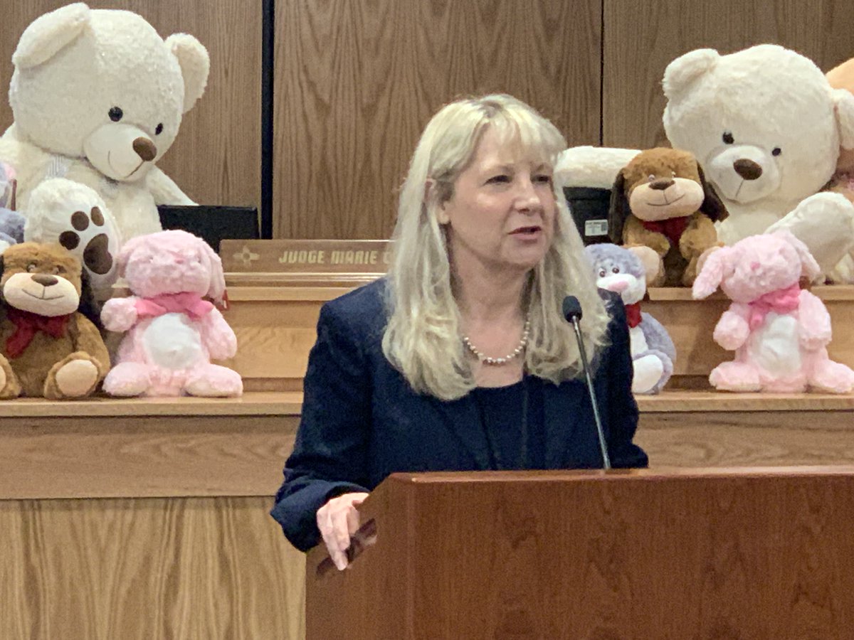SJDCNEWMEXICO's tweet photo. Spring Adoption Day in the Second Judicial District Children's Court on May 12 saw 10 children find a forever family and home!  Read the Albuquerque Journal article here: https://t.co/RnwBoTaSvD https://t.co/MLZG8LWd3Y