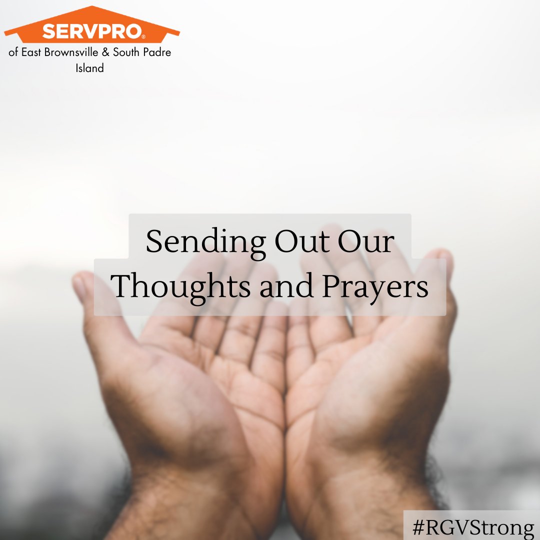 10637Servpro's tweet photo. Our thoughts and prayers go out to everyone in Laguna Heights, where a tornado touched down resulting in one fatality and several injuries. We hope everyone is safe and remains alert as more heavy rains and scattered thunderstorms are expected this week.
#RGVstrong https://t.co/SLnlj6hwdQ