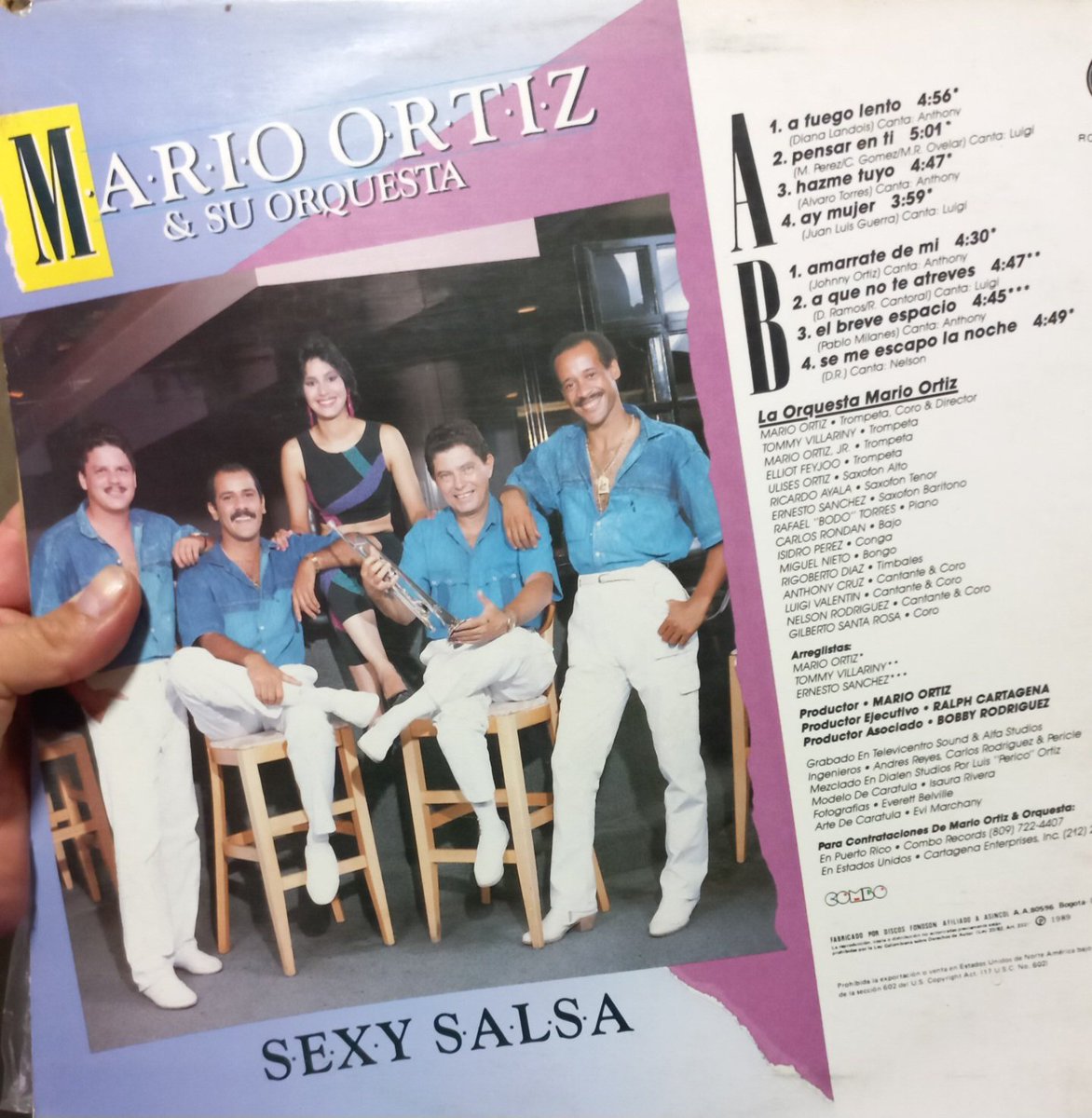 salsavedra's tweet photo. @gusgomez1701 @vannedelatorre está versión de El Breve Espacio de Pablo Milanes ya la había sacado el señor Mario Ortiz en este álbum llamado Sexy Salsa yo lo tengo en LP https://t.co/g0sn5mde5f