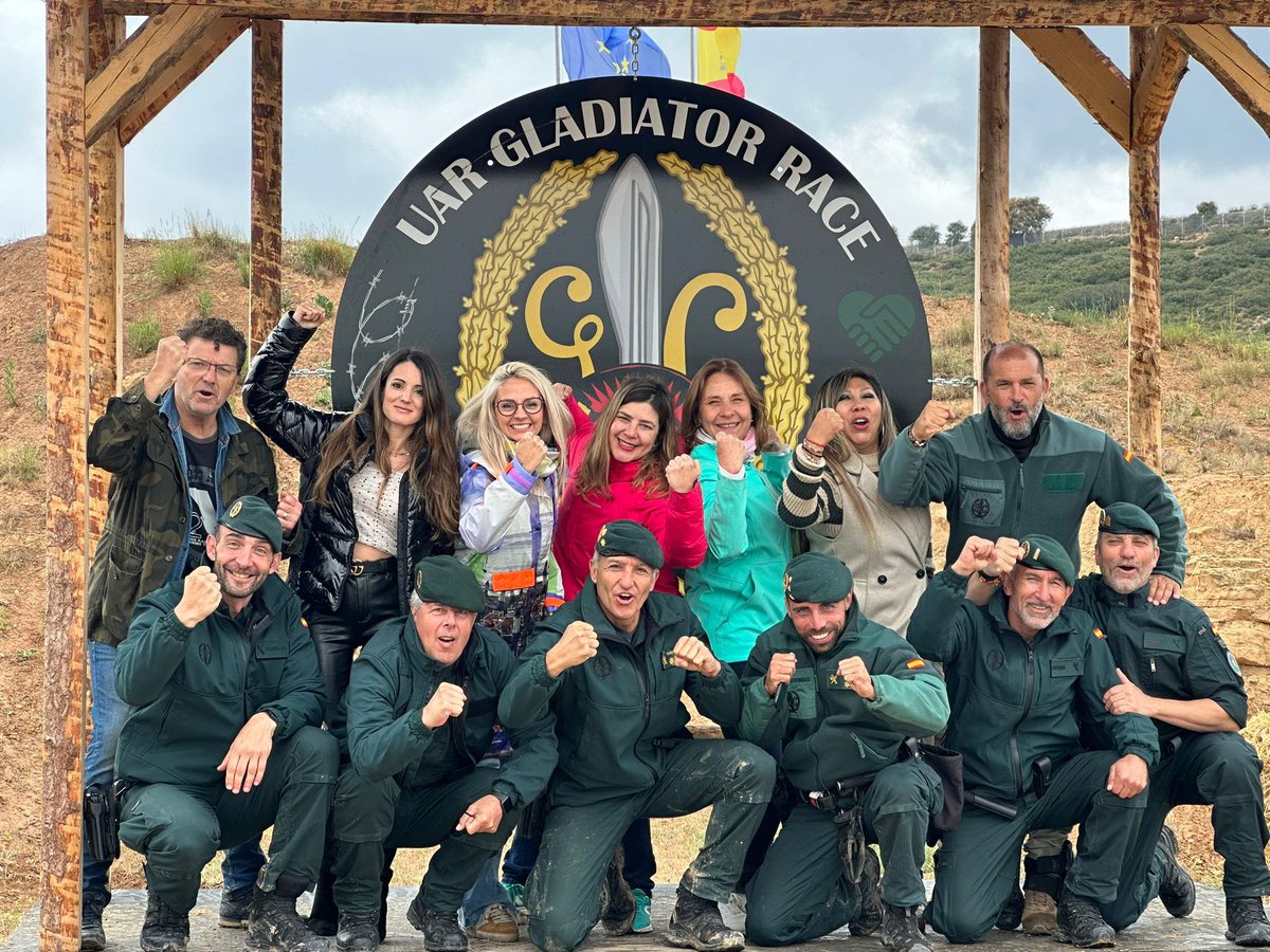 mtemprano's tweet photo. 📍Logroño | 14.05.2023, La  @UAR_GAR_CAE 🐗🔪🌿 de la @GuardiaCivil 🇪🇸.

Parte del equipo de #voluntarios de la #UARgladiatorRACE compañeros del #CursoHEAT_GAR en plena acción… 💪🏼💪🏼💪🏼
@gladiator_race @MDFzonacaliente @PalomaFColeto @mariarelano @jesussanzphoto1 @Lourdes_Velasco https://t.co/yjp7Ssd0Ab
