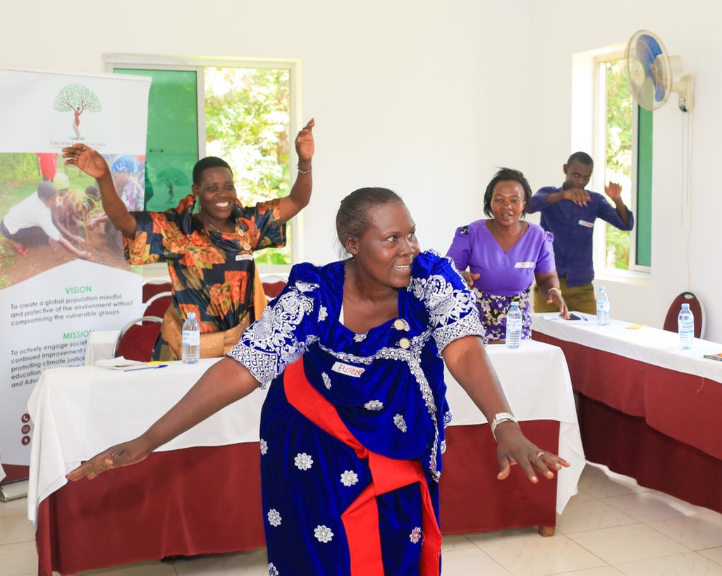 G4ClimateAction's tweet photo. We kicked off our local/ cultural leaders training on sustainable management of community natural resources and the need to engage women and girls in decision making. What an insightful start of the training! @FrenchEmbassyUg @NapeUg https://t.co/JtMWa1b7GN