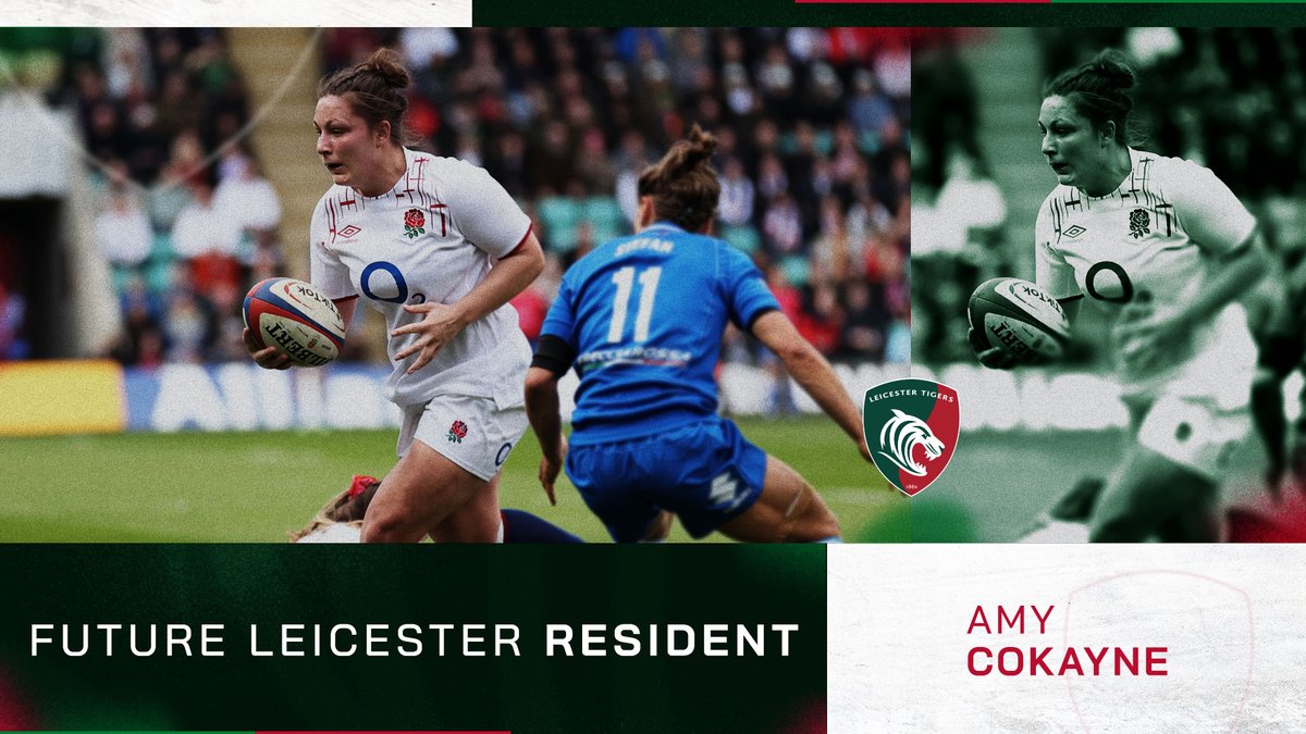 ✍️ We are delighted to confirm the signing of England hooker Amy Cokayne

Read the full announcement👇
LeicesterTigers.com/news/future-le…