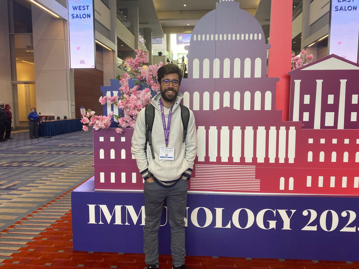 A_Cembellin_Pri's tweet photo. Wrapping up #AAI2023! Grateful for my colleagues and friends who made it unforgettable!
Thank you @ImmunologyAAI! 😊
Back-to-back events from @KeystoneSymp 👥
Until next time!
#immunology #conference #backtolab https://t.co/9kkipBbqu9