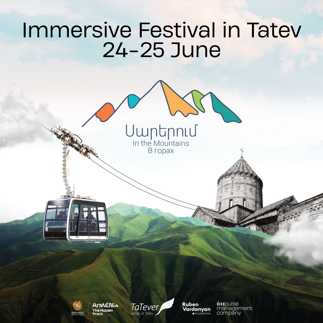 company_impulse's tweet photo. "In the Mountains" Immersive Festival of Syunik History and Legends will take place on June 24-25. 
#Armenia #Tatev #festival https://t.co/w2UMWqzON9