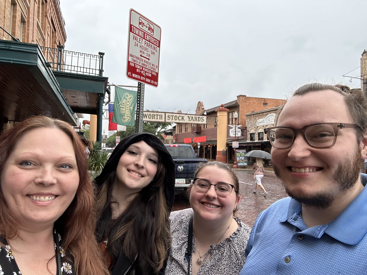 MistyR254817's tweet photo. Had a great Mother's Day down in the Fort Worth Stockyards with the Kiddos 
#MothersDay2023 #Stockyards #FortWorth https://t.co/ctidSvcNwq