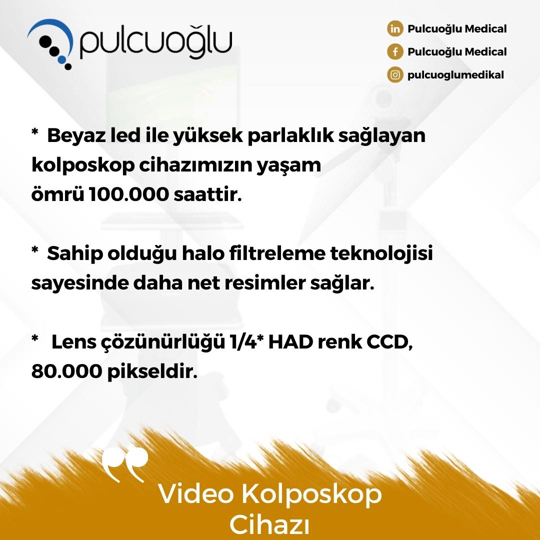 PulcuogluSan's tweet photo. Video kolposkop cihazı
*  Daha net resimler için halo filtreleme teknolojisi.
*  Beyaz led ile yüksek parlaklık sağlayan kolposkop cihazımızın yaşam ömrü 100.000 saattir
#sağlık #pulcuoğlu #medikal #doktor #hastane #ürün #ankara #yurtdışı #fonksiyon #kolposkop #cihaz #lamba #lens https://t.co/cVkAXbyPZF