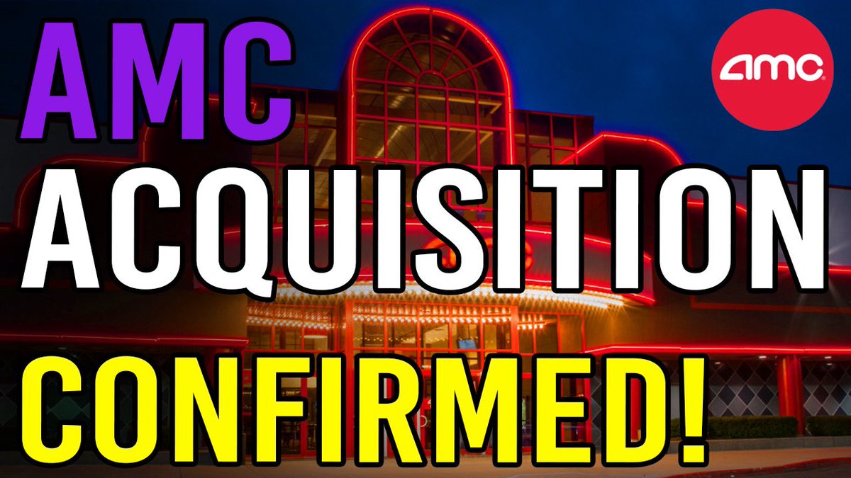 Thomas_james_1's tweet photo. THE AMC ACQUISITION IS NOW CONFIRMED! LATEST 10-K FILING! - AMC Stock Sh... https://t.co/EetL87EhQZ via @YouTube - #amc $amc #AMCSqueeze #AMCPopcorn #AMCNOTLEAVING https://t.co/2jfaAinoAk