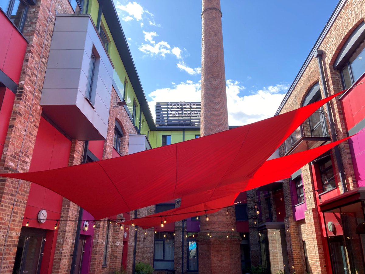 ToffeeFactoryUK's tweet photo. The sails are up! #thelateshows fans this means one thing, the countdown begins - tik tok!
Toffee Factory x The Cumberland Arms
Fri 7 to 11pm
Join us for all the fun of the ceilidh! Expect spirited dancing, rappers and clogs.
#allwelcome #ceilidh #ouseburn #rapperdancing https://t.co/ixqqZw3GAC