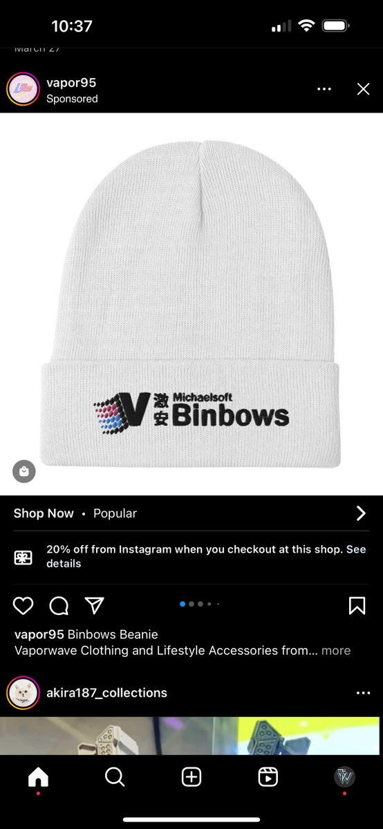 Yo <a href="/Babylonian/">Nick Robinson</a> I just got this advertised to me on Insta