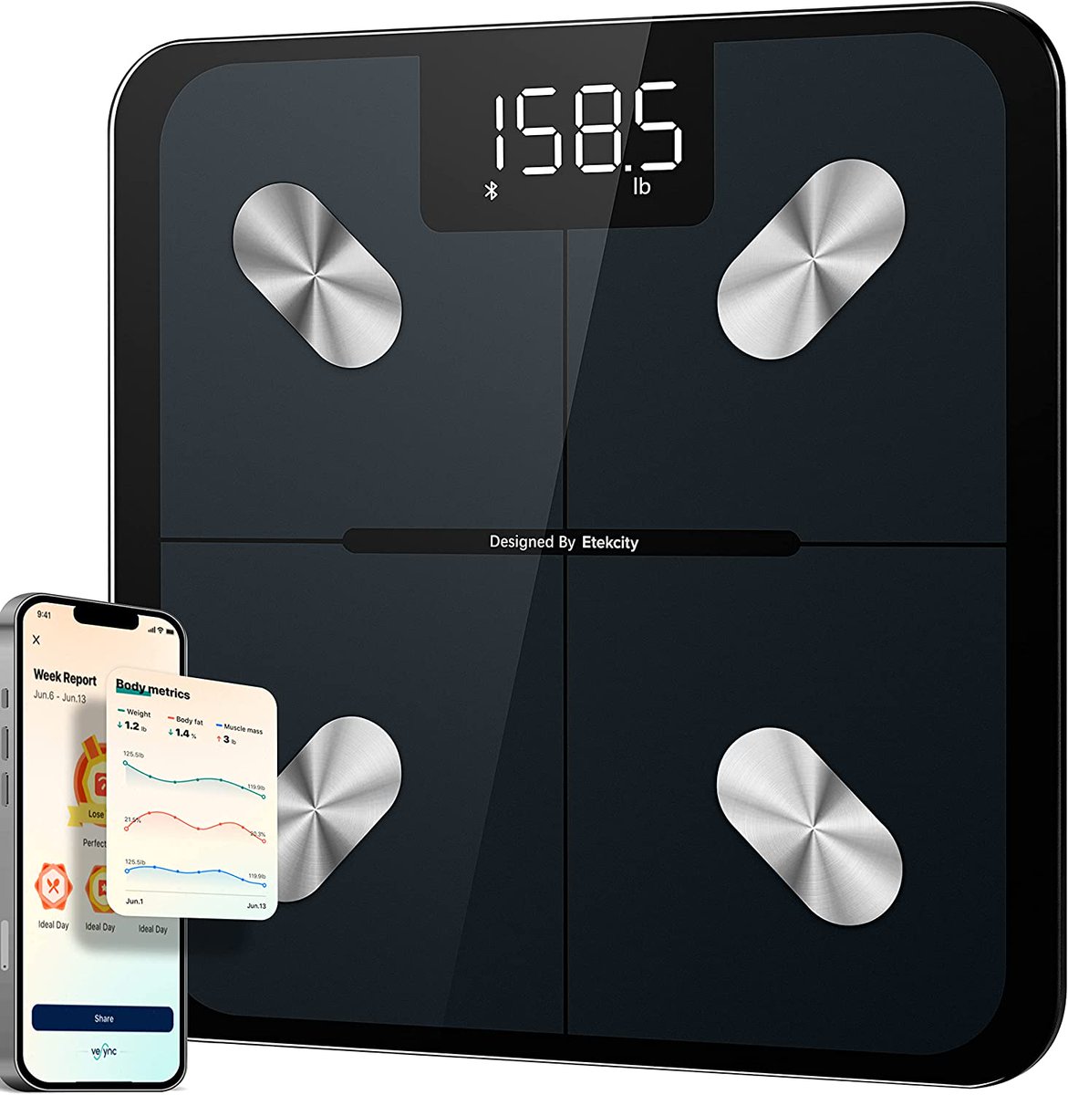 Etekcity Scale for Body Weight and Fat Percentage -- Save $8 -- JUST $21.99

amzn.to/3W4zUgS

#scale #scales #scaledeals #scaledeal #bodyscale #weightscale #weightscales #healthdeals #health #beautydeals #beauty #weight #bodyweight #bmi #bodyscales #bodyweightscale