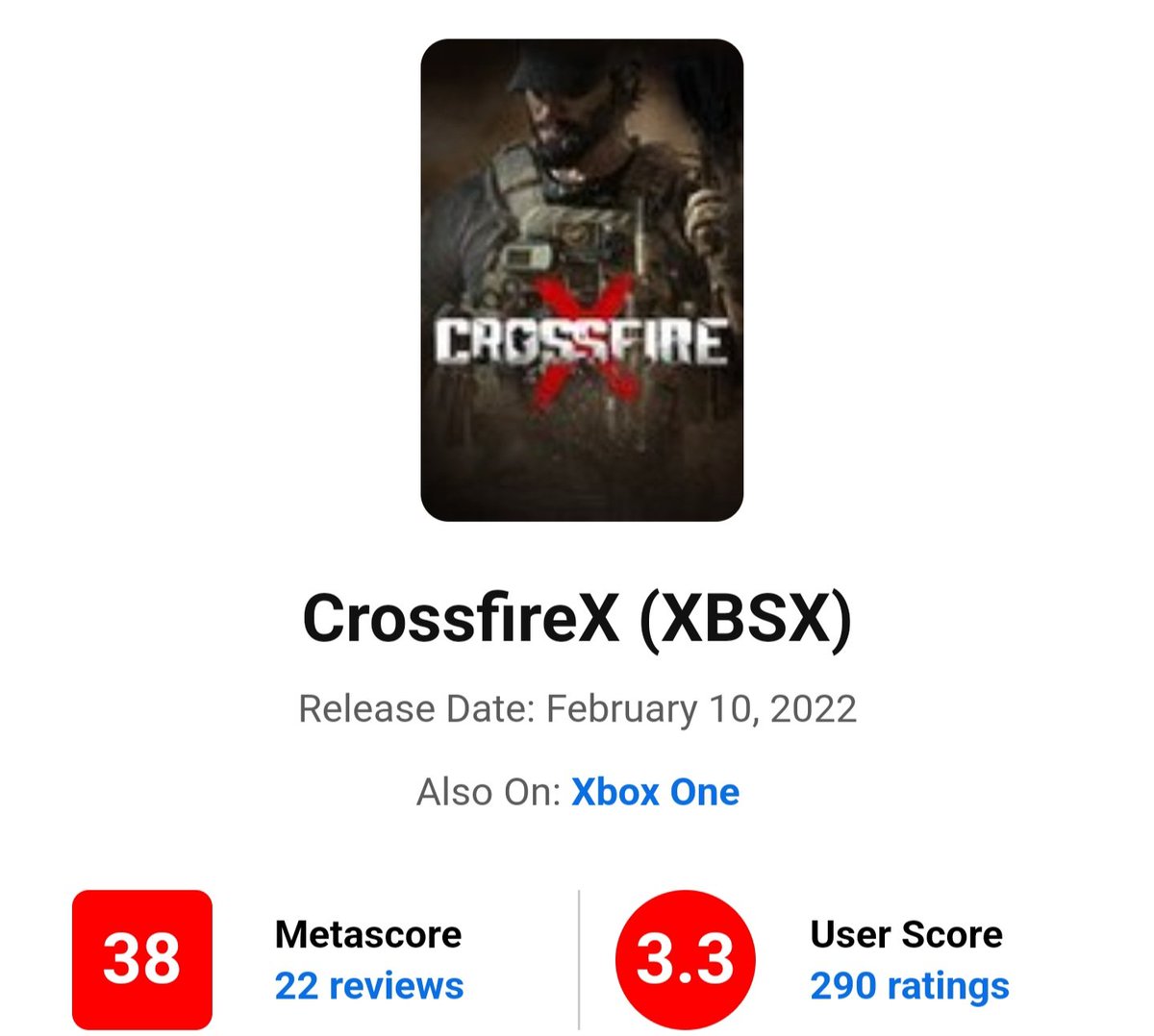 Durrtydoesit's tweet photo. The last bad Xbox game before #RedFail... https://t.co/VCU0dl9LjH
