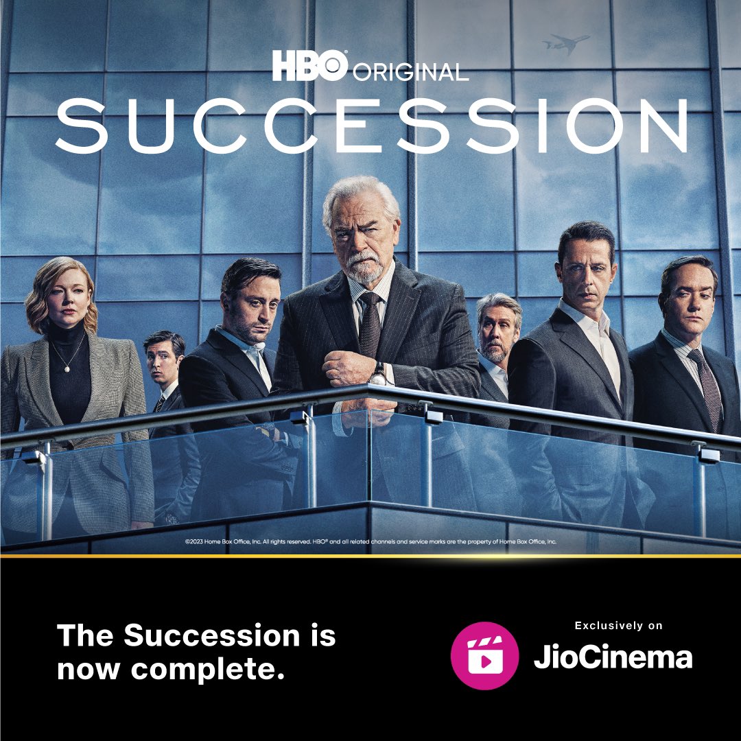 Your favourite show has a new home. Finally! 
Succession Season 4 Episode 8. Now Streaming exclusively on #JioCinema.

jiocinema-social.onelink.me/DeD6/3739473

#SuccessionOnJioCinema #Succession #JioCinema