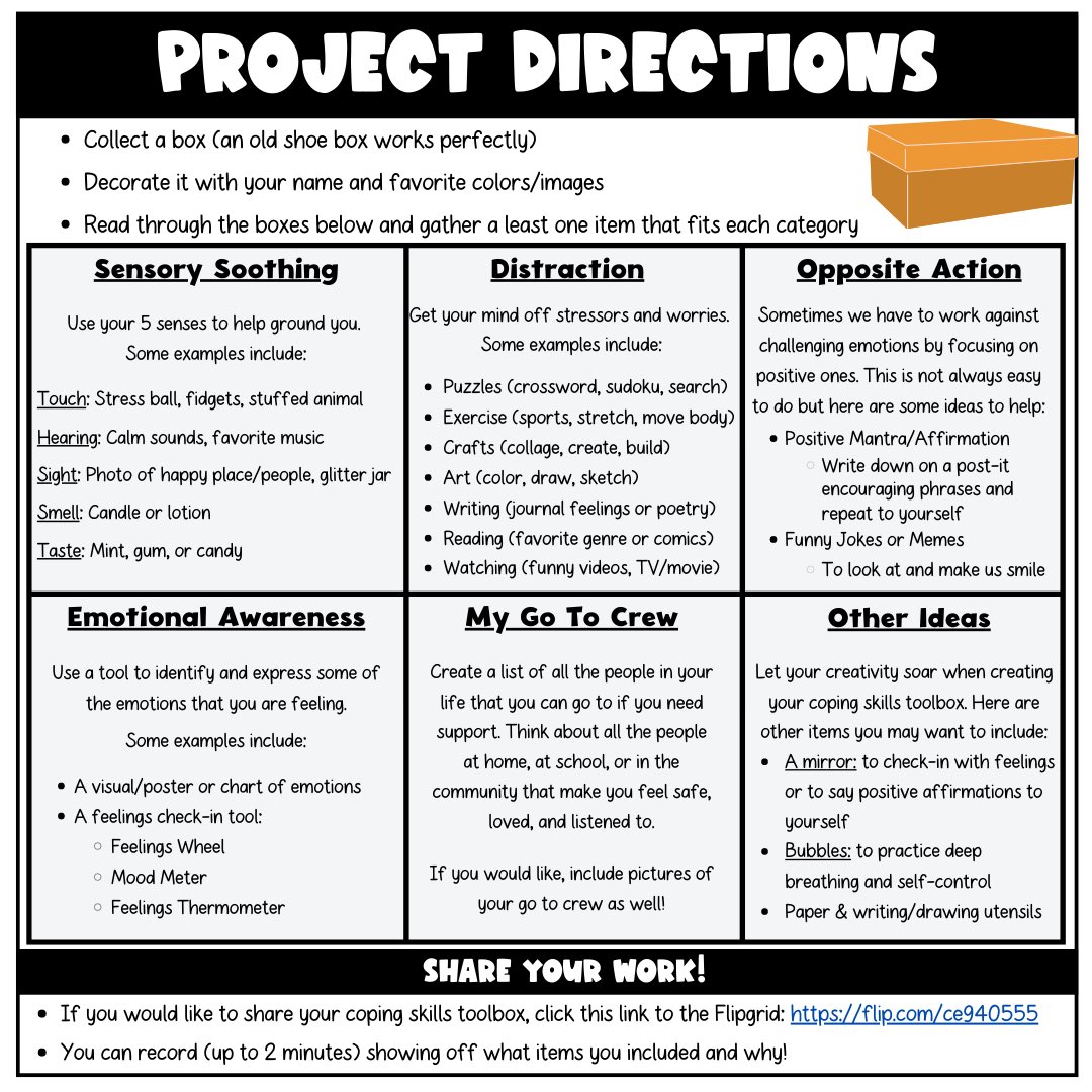 Kirstyn Golden (@msgoldenlb) on Twitter photo Happy Mental Health May! In honor of this month, we are sharing directions on how to create a #copingskills toolbox at home 🧰
<a href="/LBSchoolsNY/">LongBeachSchools</a> #ProudtobeLB #MentalHealthMatters Happy Mental Health May! In honor of this month, we are sharing directions on how to create a #copingskills toolbox at home 🧰
<a href="/LBSchoolsNY/">LongBeachSchools</a> #ProudtobeLB #MentalHealthMatters