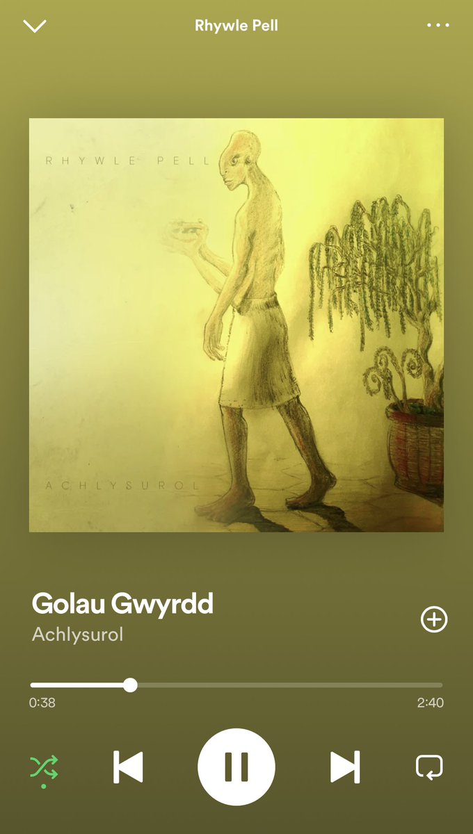 Patryma (@patryma_band) on Twitter photo Wedi rili mwynhau gwrnando trwy album newydd <a href="/achlysurol/">Achlysurol</a>
Checkiwch fo allan os da chi heb, caneuon da a ma'r musicianship yn class arna fo! Edrych mlaen clwad y caneuon ma'n fyw pan gai gyfla Wedi rili mwynhau gwrnando trwy album newydd <a href="/achlysurol/">Achlysurol</a>
Checkiwch fo allan os da chi heb, caneuon da a ma'r musicianship yn class arna fo! Edrych mlaen clwad y caneuon ma'n fyw pan gai gyfla