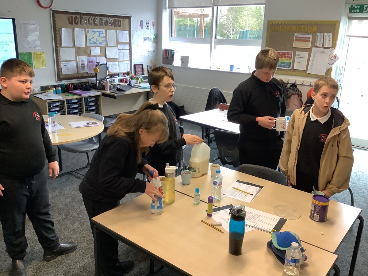 Today KS3BH have been working on life skills and made a hot drink by following instructions ☕️