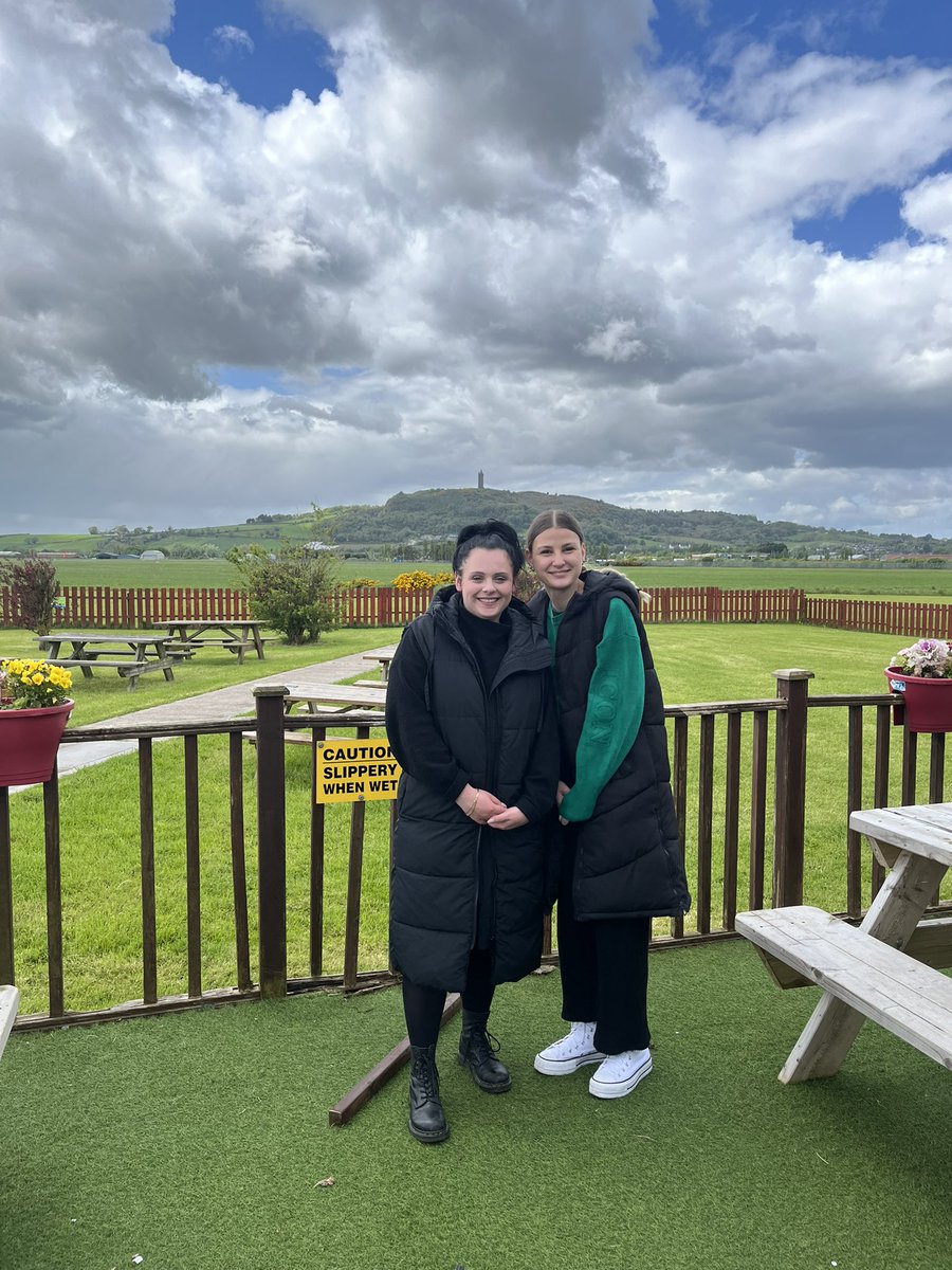 Had a great day showing our exchange students Laura and Julia from Germany around the Strangford patch. Number one lesson… dress for all weather 😂 #newtownards #socialhousing #learning <a href="/ClanmilHousing/">Clanmil Housing</a>