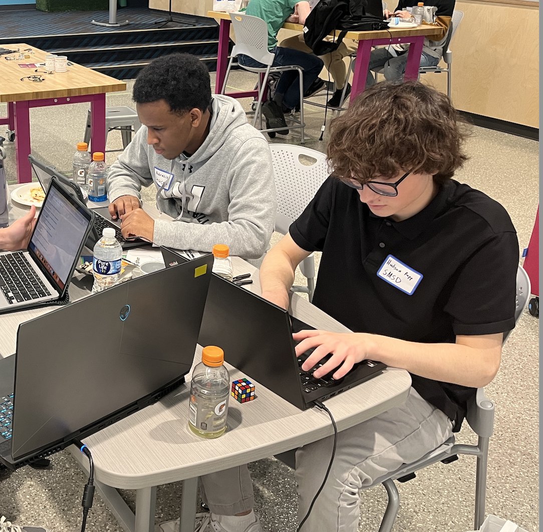 Congratulations to the these 6 SMSD Engineering students for being named "National Cyber Scholars" by the <a href="/NCSFoundation/">National Cyber Scholarship Foundation</a>!
From <a href="/SMWestOffice/">SM West Office</a>: Abdulaziz Ali &amp; Efren Torres
From <a href="/SMSouthOffice/">SM South High School</a>: Jack Martin, Hudson Rupp &amp; Harper Witbrod 
From <a href="/SMEastLancers/">SME Lancers</a>: Presley Connelly