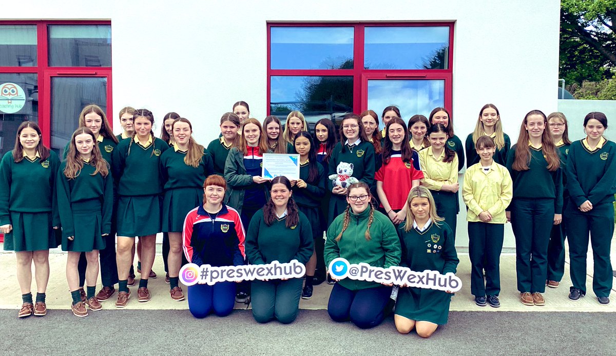 We are thrilled to receive our certification that @PresWex is now a partner school with @LiFTIreland! Huge congrats to our #LearningLeaders who facilitated roundtables on the LIFT values with Rang Aoibhnait in Second Year! #studentvoice #studentleadership @BillyRyanWex