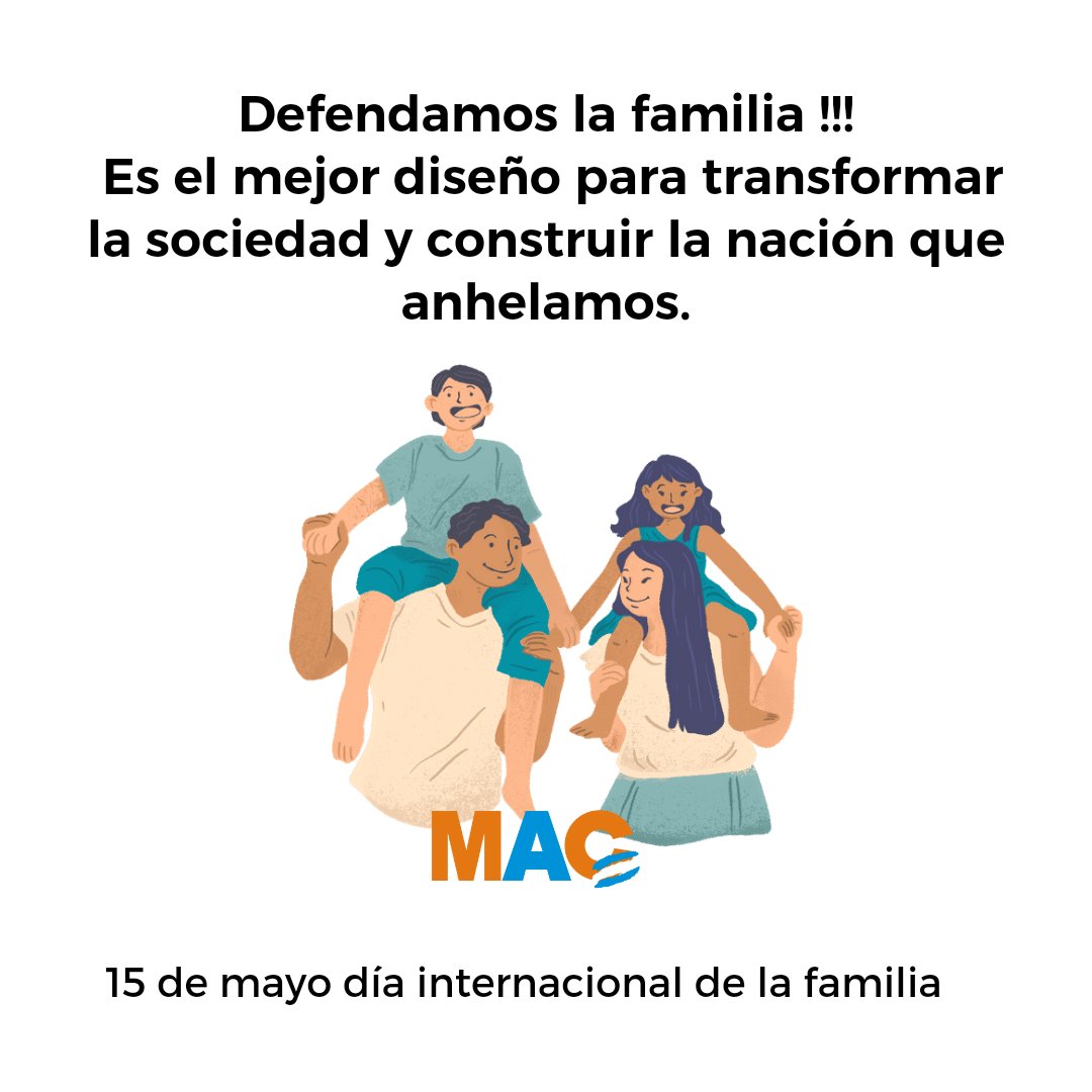 #15DeMayoDiaInternacionalDeLaFamilia