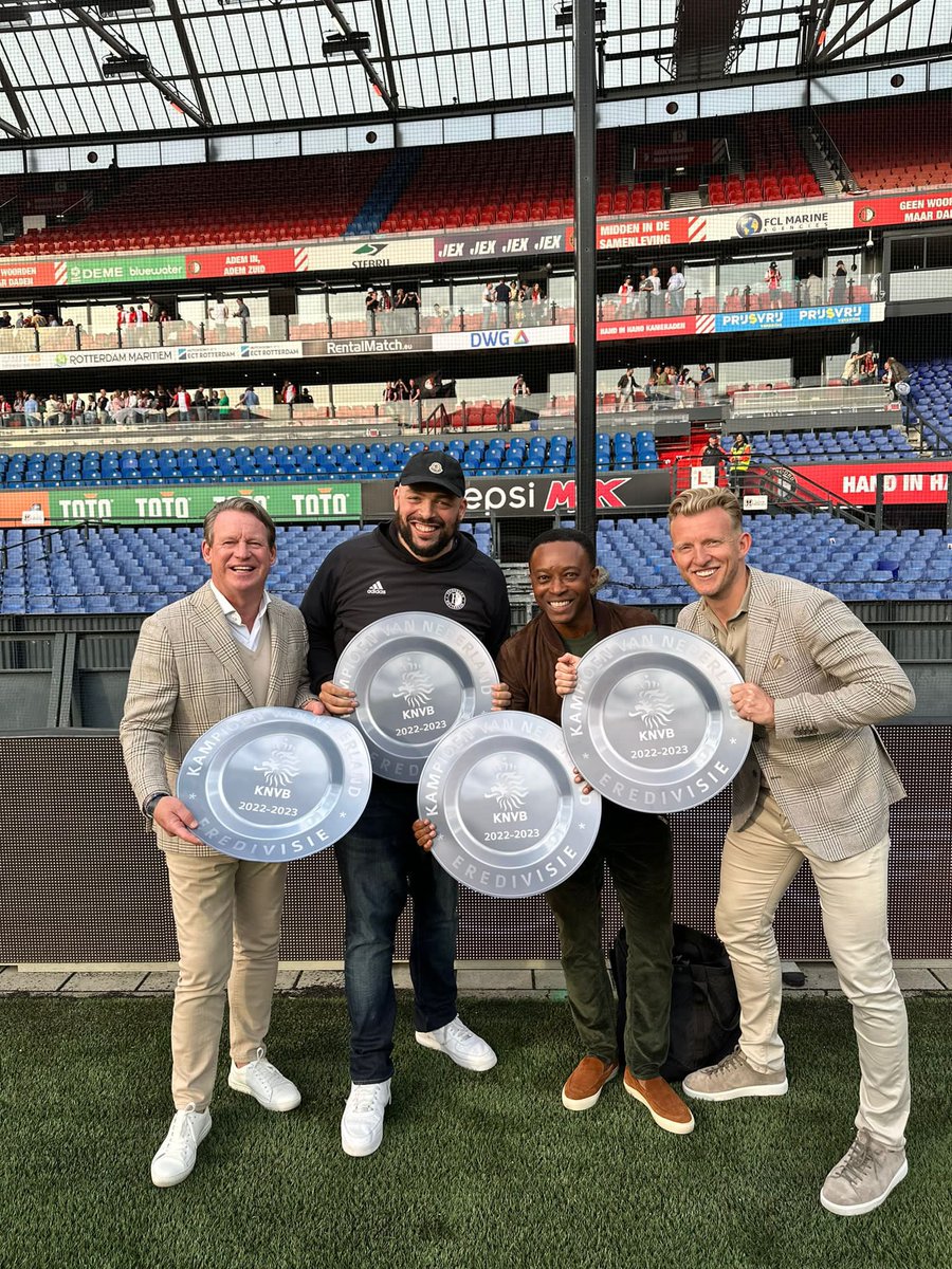 Kampioenen!! @feyenoord gefeliciteerd met deze fantastische prestatie 💪🏻💪🏻💪🏻