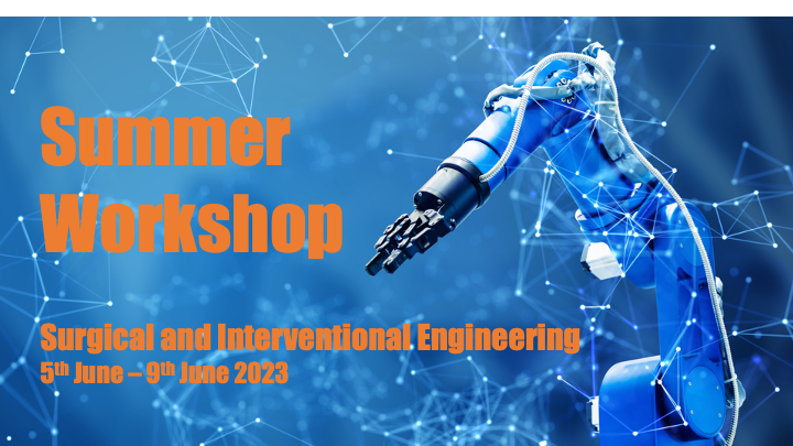 📢Join our Surgical & Interventional Engineering Workshop, 5th - 9th June: shorturl.at/mpGT6

Ideal for👇
-roboticists
-optics engineers
-computer scientists
-clinical research fellows

#shortcourses #summerworkshop #healthcaretechnology #healthcaretech