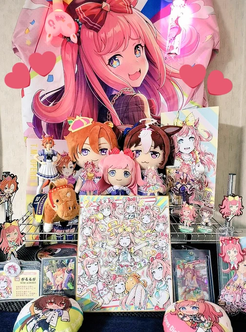 デジたんと、推しの推し達が平和で幸福な世界でありますように最後に改めて、お誕生日おめでとうアグネスデジタル!!