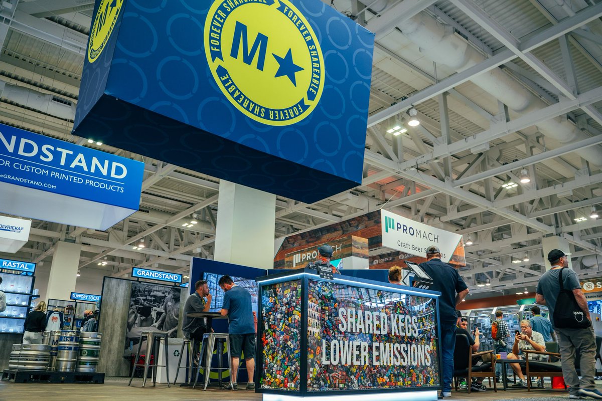 MicroStarKegs's tweet photo. It was awesome reconnecting with so many leaders in the global beer industry at #CBC2023 in Nashville. Thanks, @brewersassoc, for bringing us all back together! 🍻  We appreciated hearing how #brewers worldwide are taking advantage of a dense network of shareable, reusable kegs. https://t.co/OZtNDGvE0Y