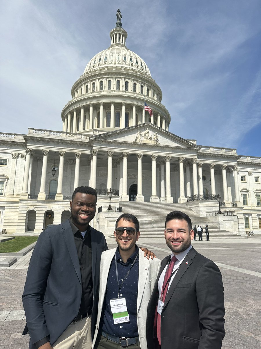 mhakimMD's tweet photo. Bright and early meeting with Rep. Bob Latta’s legislative aid for @ASALifeline with @josebonillamd @VicDavila_MD @DObianagha #ASAWLC https://t.co/BfV833F1Uh