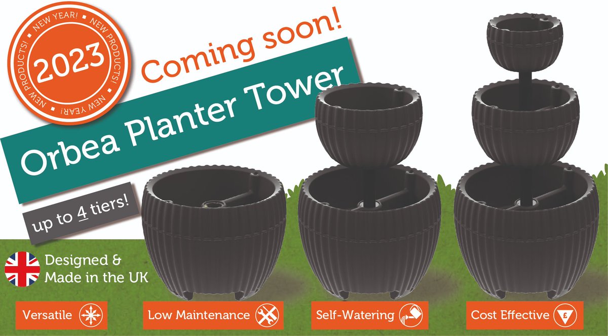 ViewsGe's tweet image. Keep your eyes on this space! #comingsoon is our #OrbeaRange, our most stylish and unique planter yet.

Available as two separate floor planters and a hanging basket or have them all together to create a tower!