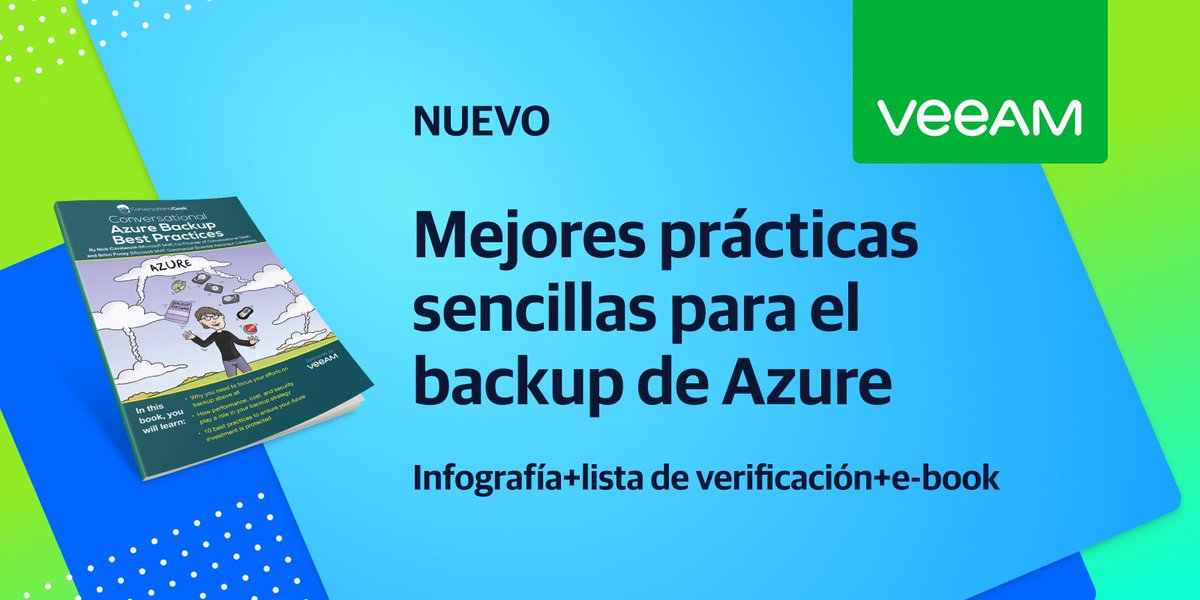 vZionGroup's tweet photo. Obtenga consejos prácticos para sus backups de #Azure con el fundamental kit todo en uno que incluye una práctica infografía, una lista de comprobación de los 10 aspectos básicos y un completo e-book de Conversational Geek. ¡Descargar ahora! https://t.co/LoRuGBGei0. https://t.co/a52hsGEfgl