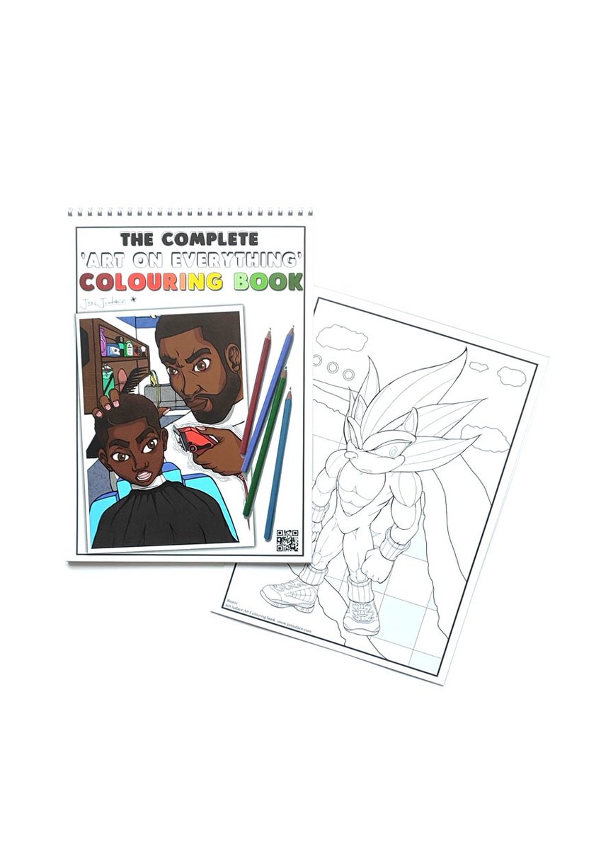 The 3rd colouring book from Jon Judace Art has just launched! With a selection of 10 unique images ideal for all ages to colour in. Colouring pencils also available for a complete gift set. Visit jonjudace.com to view the images and get yours.