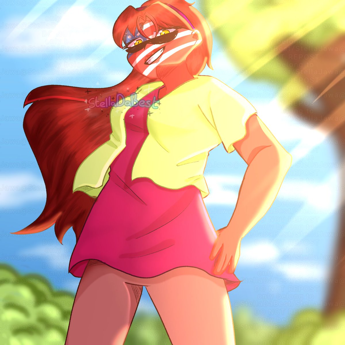 StellaJawa's tweet photo. Looking down on you cause she DA BEST!!
#countryhumans #usa #america #art #digitalart #countyhumansusa #countryhumansamerica #sunny #sunshine https://t.co/XMNLr5AUSk
