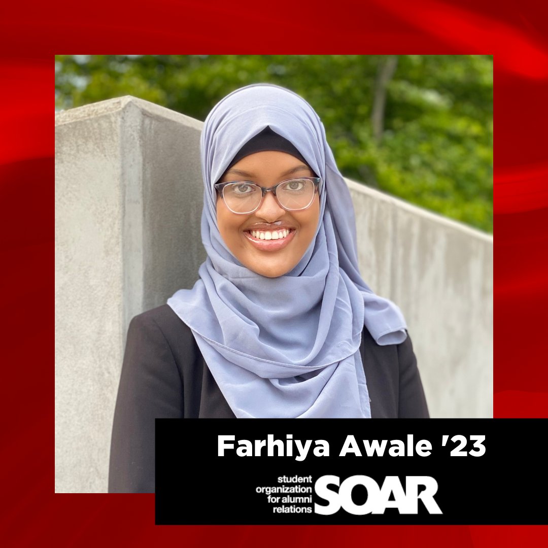 SOAR is celebrating Farhiya Awale! 🎉She graduated with a degree in bioengineering & an ethics cert. As a 4 yr member, she served as President and VP of Programming (2x). Farhiya's goal is to become a physician & bioethicist. 🎓 Congrats, Farhiya!  #UofLAlumni #UofLGrads2023
