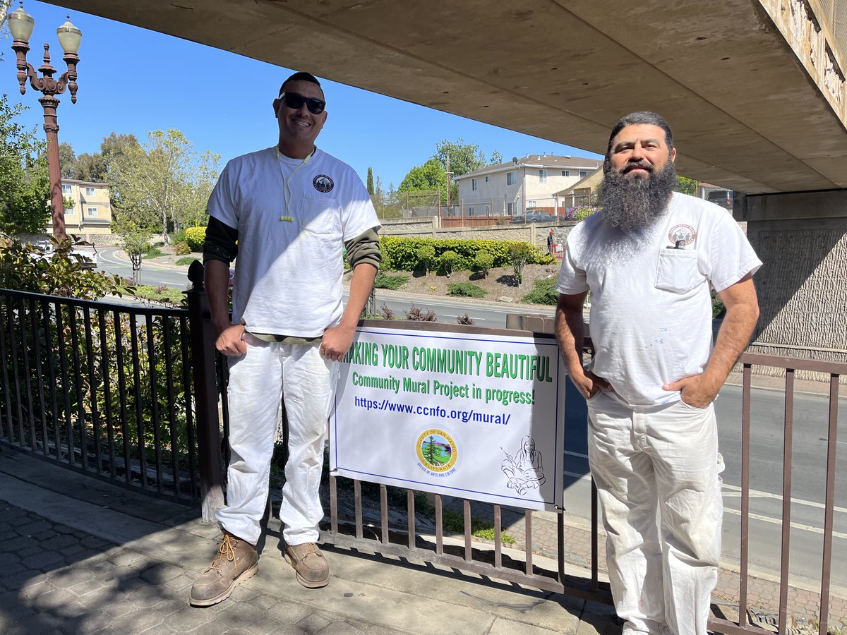 WARREN SLOCUM (@warrenslocum) on Twitter photo A new #mural is coming to North Fair Oaks. Thank you to <a href="/Sanmateoco/">County of San Mateo</a> #DPW for getting the 16 panels washed and primed for #artist #EmilyFromm at the 5th Avenue underpass. We are very excited about the Healthy Community Murals! #publicart A new #mural is coming to North Fair Oaks. Thank you to <a href="/Sanmateoco/">County of San Mateo</a> #DPW for getting the 16 panels washed and primed for #artist #EmilyFromm at the 5th Avenue underpass. We are very excited about the Healthy Community Murals! #publicart