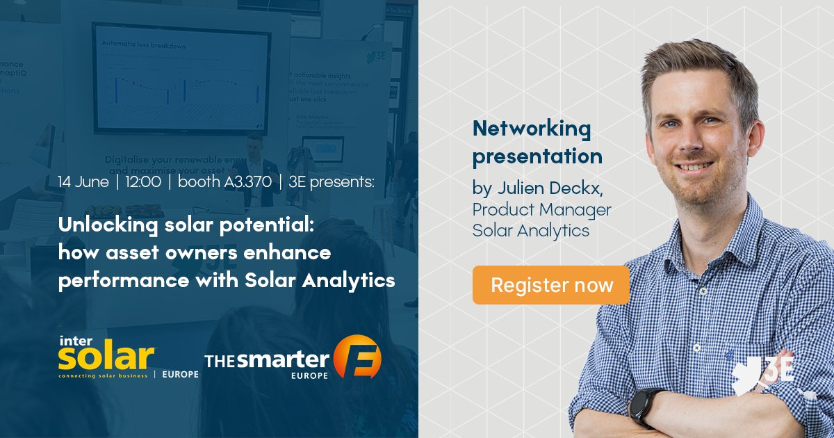 Want to see concrete examples of how IPPs use #SynaptiQ Solar Analytics to maximise their profits? 
Join us at @Intersolar at @ThesmarterE for our networking presentations!

👉 Topics &amp; registration eu1.hubs.ly/H03N2480
👉 Book a demo of SynaptiQ: eu1.hubs.ly/H03N2490