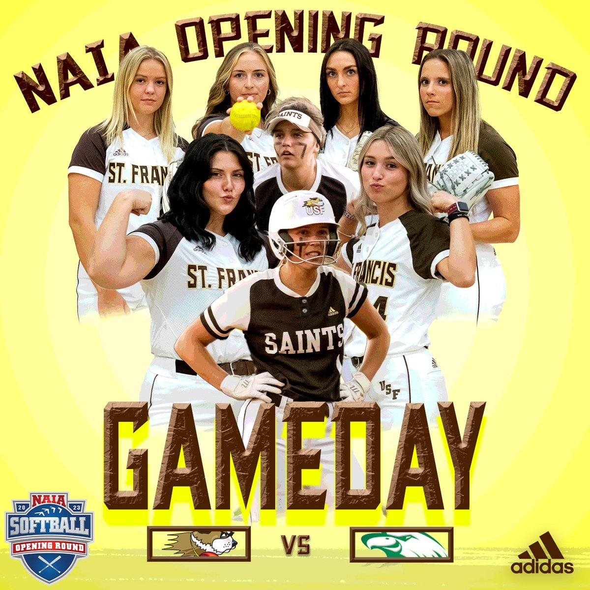 Show em what we're made of. 

🆚: Central Methodist University
⏰: 6:00 PM
📍: Henderson, Tennessee
🏟️: Tucker Field
📺: tinyurl.com/22jbx8x3
📊: tinyurl.com/2p9crnv6