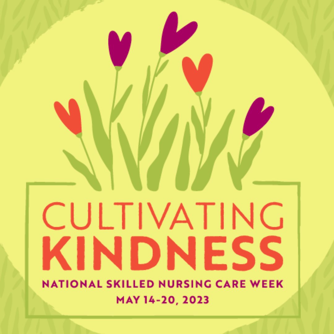 Honoring skilled nursing centers, residents & team members this #NSNCW with the theme 'Cultivating Kindness.' We celebrate the associates of our SNF clients who show kindness, compassion & care for their residents. We're honored to collaborate with you! #SkilledNursingRecruiters