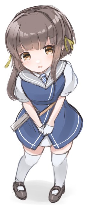 #艦これ版深夜の真剣お絵描き60分一本勝負 #艦これ版真剣お絵描き60分一本勝負_20230515
鵜来ちゃん～ 