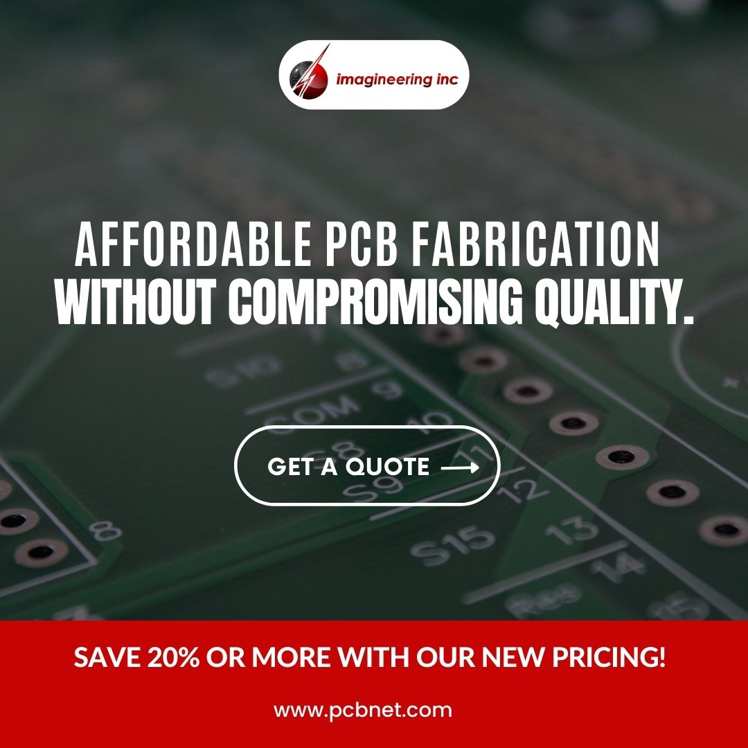 imagineeringpcb's tweet photo. Partner with a reliable PCB manufacturer that won't break the bank - and will build a reliable, durable design you can trust.

Save 20% or more with our new pricing! https://t.co/WQ4zRitHNj  

#pcbassembly #pcbfabrication #pcbdesign #newpricing #lowerprices #getaquote https://t.co/8T9X7ZhfdY