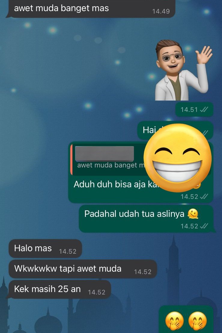 Sebuah testimoni 😁📱
.
#WhatsAppMessenger #testimoni