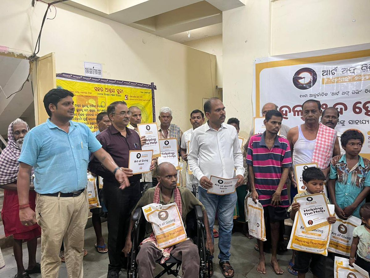 Art of Giving on Twitter "On the eve of AOG2023, AOG team visited a